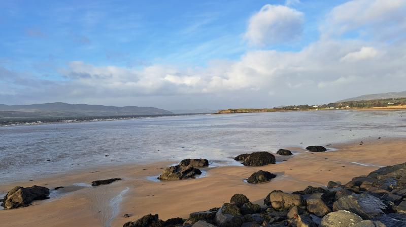 Sunday will be cold in Donegal with sunny spells and wintry showers