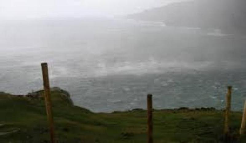 Today in Donegal will be mostly cloudy, with rain followed by frequent showers