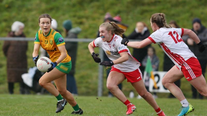 Katie Dowds brace helps Donegal defeat Tyrone and go top of the table