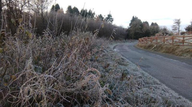 Donegal set for frost and icy patches tonight with temperatures below freezing