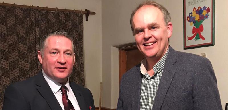 Councillor Johnny McGuinness co-opted to replace late father with Joe McHugh TD
