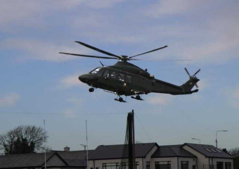 A&nbsp;motorcyclist has been airlifted to hospital following a collision in Longford town today