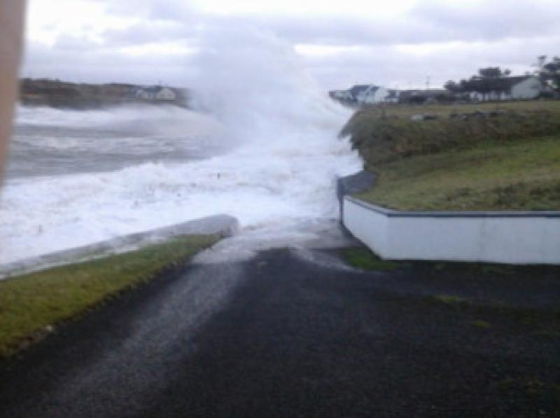 The warning is for very strong west to northwest winds will gust to speeds up to 110 km/hr