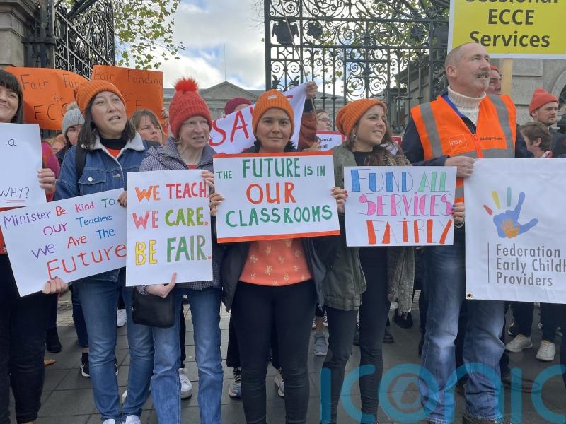 Childcare providers’ protest over funding ‘unwarranted’ says minister