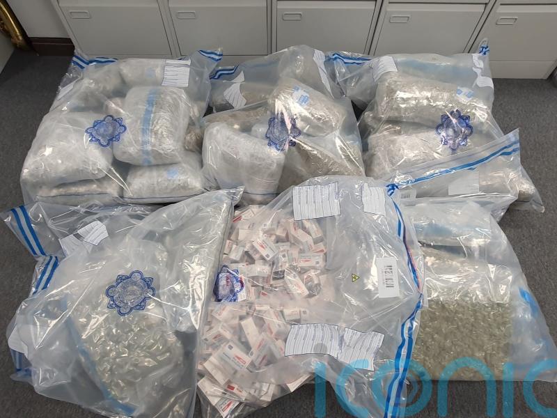 Around 900,000 euro worth of drugs seized in Dublin searches